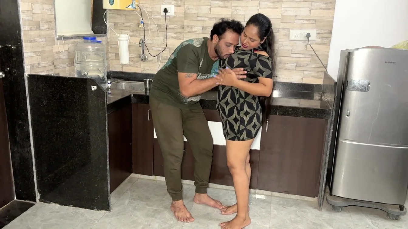 Wife in Kitchen Uncut